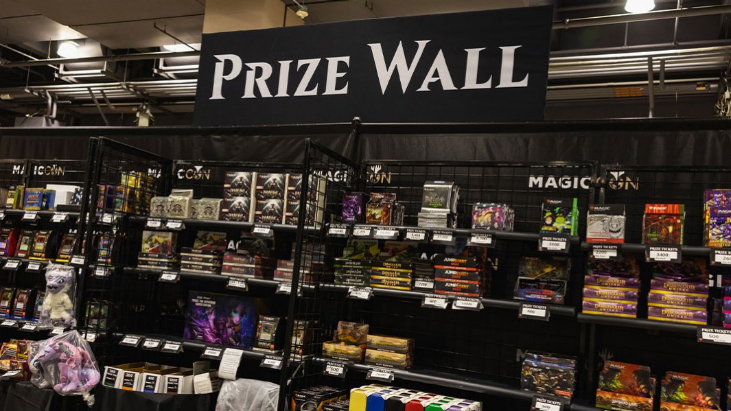 Magic Con: Prize Wall
